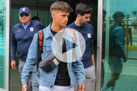 (VIDEO) Farioli llegó al país para unirse a Alianza: "Estoy feliz de venir a un equipo tan grande"
