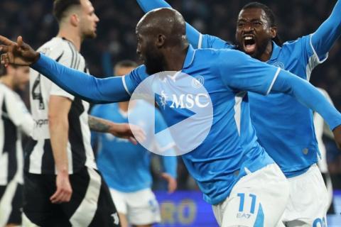 (VIDEO) Líder Napoli remontó y le quitó invicto a Juventus