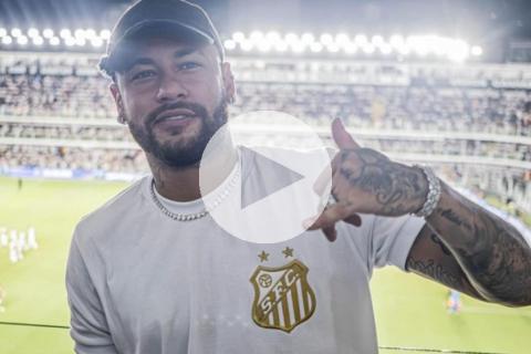 (VIDEO)  Neymar confirmó su retornó al Santos