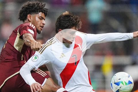 (FOTOS) Dura derrota: Perú perdió por 4-0 ante Venezuela en el Sudamericano sub 20