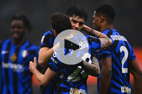 (VIDEO) Inter Milan se metió a ‘semis’ de la Copa Italia tras vencer a Lazio