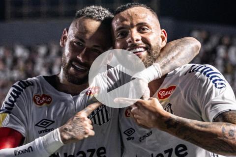 (VIDEO) Con gol y asistencia de Neymar, Santos FC triunfó en el Paulista