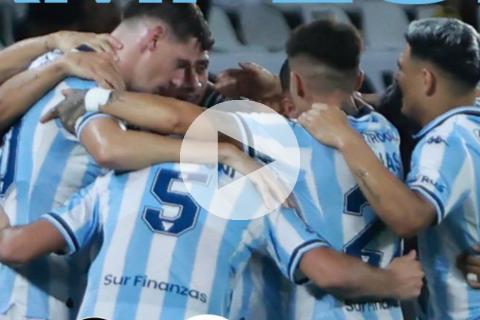 (VIDEO) Racing ganó en Brasil y conquistó la Recopa Sudamericana