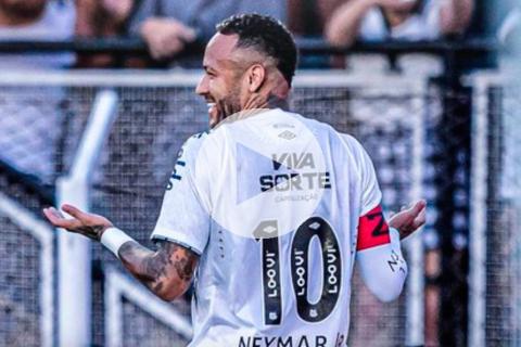 (VIDEO) Con gol olímpico de Neymar, Santos goleó al Inter de Limeira