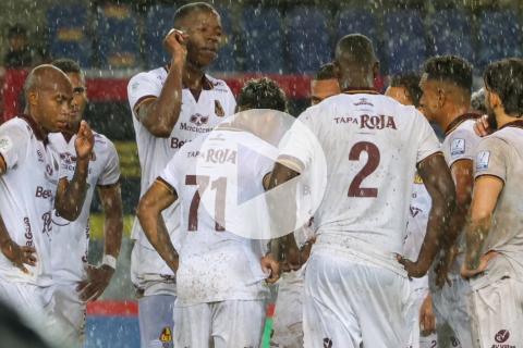 (VIDEO) Tolima empató a domicilio y quedó enfocado en FBC Melgar