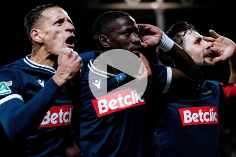 (VIDEO) De forma épica, Dunkerque avanzó a 'semis' de la Copa de Francia