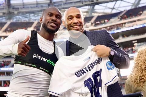 (VIDEO) Cecilio Waterman y su linda historia con el francés Thierry Henry