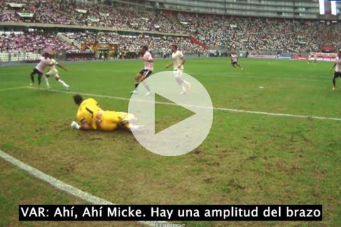 (VIDEO) Revisa qué dijo el VAR en el gol anulado de Sport Boys ante Universitario
