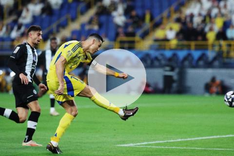 (VIDEO) Cristiano marcó su gol 926 en empate de Al Nassr
