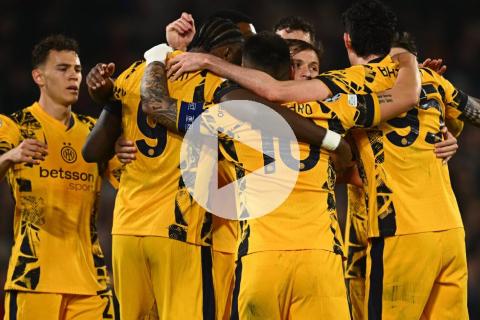 (VIDEO) Inter triunfó en Países Bajos y 'acaricia' los cuartos de la Champions