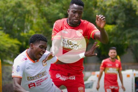(VIDEO | FOTOS) ¡Un punto para cada uno! Sport Huancayo rescató empate ante Ayacucho FC en Huanta