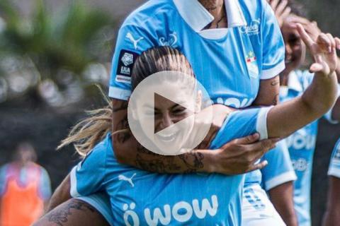 (VIDEO) Vilca: "Estoy emocionada por este debut con gol que es muy importante para mí"