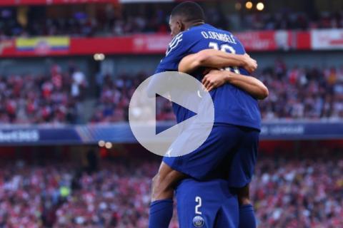 (VIDEO) ¡Sacó ventaja a domicilio! PSG superó al Arsenal en 'semis' de Champions