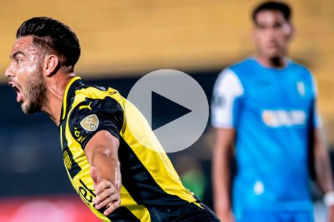 (VIDEO) Peñarol sumó su primer triunfo en la Copa Libertadores ante San Antonio
