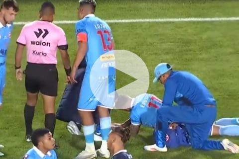 (VIDEO) Erustes: "Pido disculpas por darle con la cara al codo del rival"