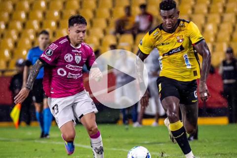 (VIDEO) Barcelona SC triunfó ante Independiente del Valle en el grupo de la 'U'