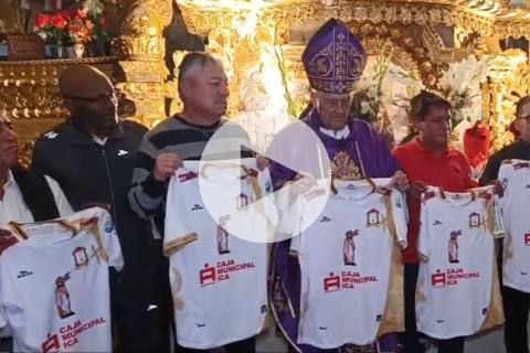 (VIDEO) Ayacucho FC dio a conocer nueva camiseta por Semana Santa