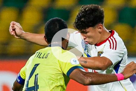 (VIDEO) Venezuela se impuso a Ecuador y sigue en la cima de su grupo en el Sudamericano Sub 17