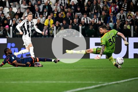 (VIDEO) Juventus ganó en casa y se metió a zona de Champions