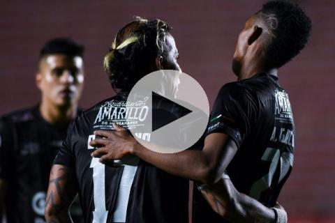 (VIDEO) Dayron Moreno anotó 'hat-trick' en triunfo de Once Caldas en La Paz