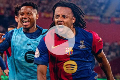 ¡Supercampeón! Barcelona venció 3-2 al Real Madrid en la Copa del Rey