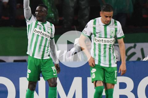 (VIDEO) Atlético Nacional se impuso ante Internacional por la Copa Libertadores