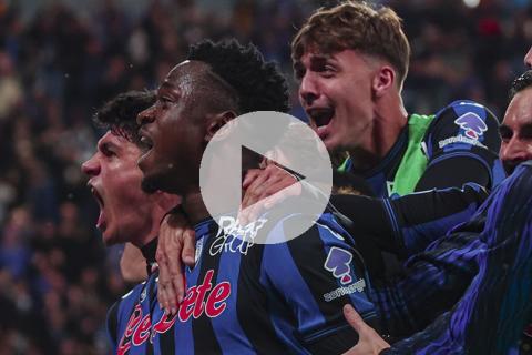 (VIDEO) Atalanta venció a Roma y selló su boleto a la Champions League