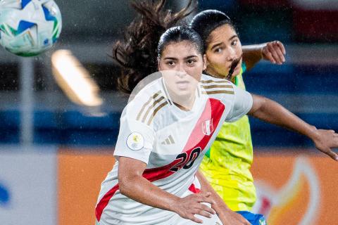 (VIDEO) Perú cayó ante Brasil por el hexagonal final del Sudamericano Sub 17 Femenino