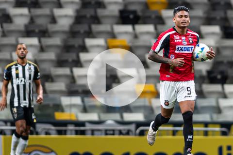 (VIDEO) De Santis anotó en la caída de Caracas ante Atlético Mineiro por la Sudamericana