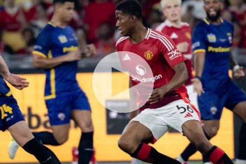 (VIDEO) ¡Sigue de malas! Manchester United cayó ante ASEAN All Stars