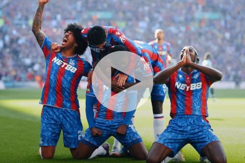 Crystal Palace dio el golpe ante el City y es campeón de la Copa FA