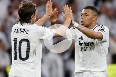 (VIDEO) Real Madrid le ganó en la última al Mallorca