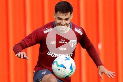 (VIDEO) Sao Paulo entrenó en Videna y quedó listo para enfrentar a Alianza