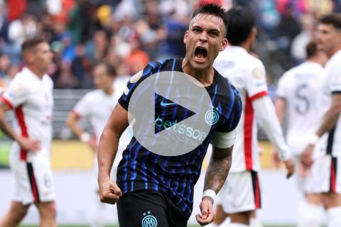 (VIDEO) ¡Pasó susto! Inter le ganó en los descuentos y eliminó al Urawa del Mundial de Clubes
