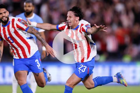 🔴#ENVIVO Paraguay vence 1-0 a Uruguay por Clasificatorias