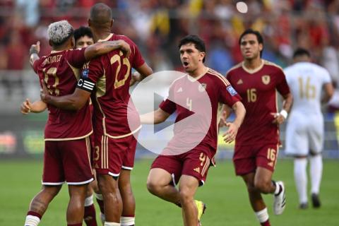 (FOTOS| VIDEO)Venezuela superó a Bolivia y se metió a le pelea por un cupo al Mundial