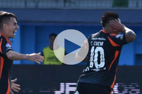 ¡Peruanos al gol! Con tantos de Cueva y Barco, Emelec ganó
