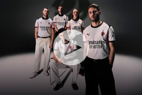 (VIDEO) Milan presentó su camiseta alterna para la próxima temporada