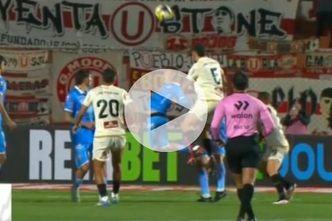 (VIDEO) Este fue el análisis del VAR en el gol de Universitario sobre Deportivo Garcilaso