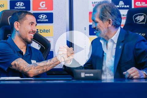 (VIDEO) Peña: "Uno de mis sueños es salir campeón con Alianza"