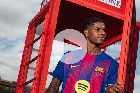 (VIDEO) Inglés Rashford reforzará la ofensiva del Barcelona