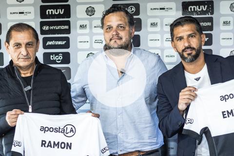(VIDEO) Ramón Díaz fue presentado como nuevo entrenador de Olimpia