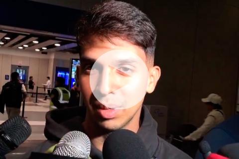 (VIDEO) Burlamaqui llegó a Perú: “Cuando te llama Alianza Lima no lo dudas”