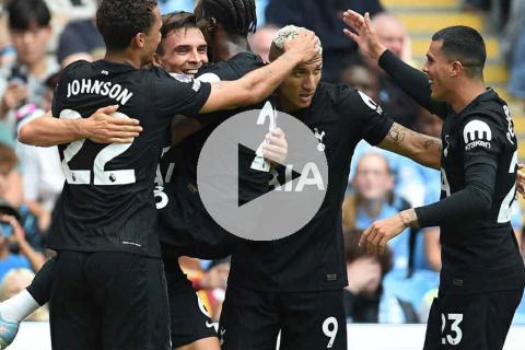 (VIDEO) ¡Golpe! Tottenham venció de visita al Manchester City por Premier League