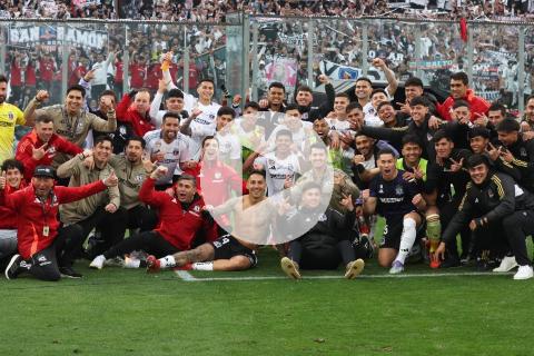 (VIDEO) Colo Colo festejó en el Clásico de Chile