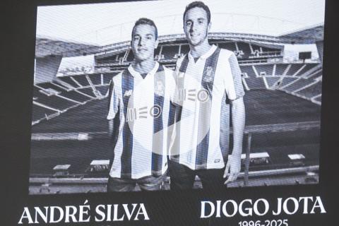 (VIDEO) Se realizó homenaje a Diogo Jota en la previa de la Community Shield