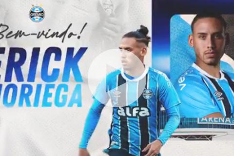 (VIDEO) Erick Noriega fue presentado como nuevo jugador de Gremio