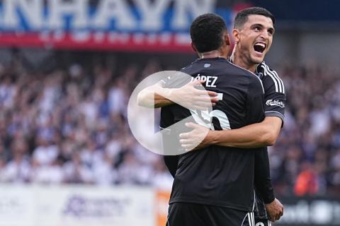 (VIDEO) Con golazo de López, Copenhague goleó de visita