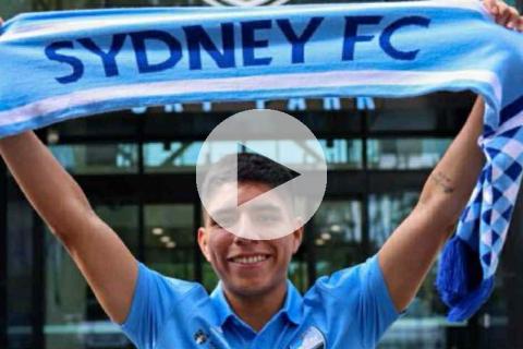 Piero Quispe ya cuenta los días para debutar con camiseta del Sydney FC