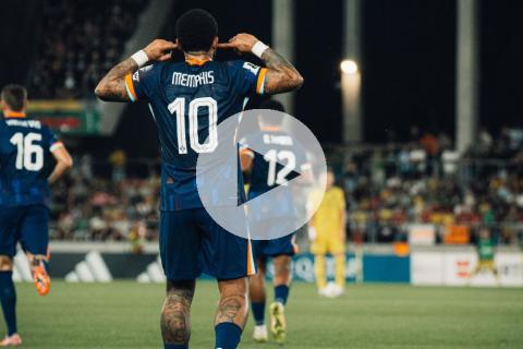 Depay es el máximo artillero en la historia de Países Bajos